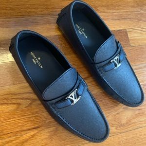 Louis Vuitton Men’s Leather Loafer Moccasins